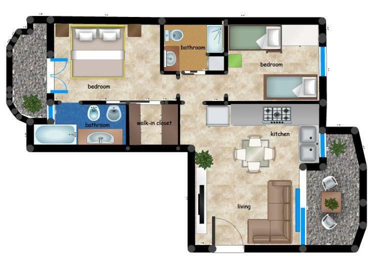 Appartamento Viserba Mare/Fiera Rimini Exterior foto